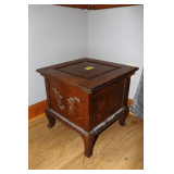 Antique Wooden Commode Chair