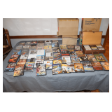 Cassette Case, Misc. Artist Cassettes, DVDs, and CDs