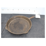 15 1/4 Inch No. 14 Cast Iron Skillet