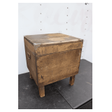 Antique Wooden Commode Chair