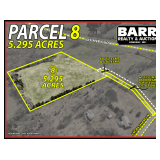 AUCTION PARCEL 8: 5.295 ACRES