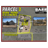 AUCTION PARCEL 3: BARN-POND-2.512 ACRES