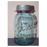 No. 13  Blue Ball Mason Jar