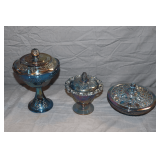 Carnival Glass Candy Dishes