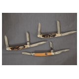 Honk Falls, Winchester, and German Eye 2 and 3 Blade Folding Pocket Knives