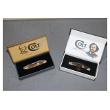 Sam Colt 3 and 4 Blade Folding Pocket Knives