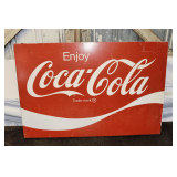 3 Ft. x 2 Ft. Coca Cola Metal Sign