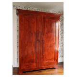 2 Door Mahogany Armoire