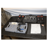 Durabuilt Socket, Wrench and Drill Bit Set, and Dremel 300 in Hard Case