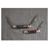 Buck Single Blade Folding Pocket Knife and Schrade 'Old Timer' Single Blade Folding Knife