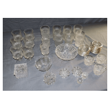 Stemware, Iced Tea Glasses, Cups, Bowl, Candy Dish, Candle Holders, Footed Bowls, and Coasters
