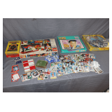 Elvis and American Bandstand Puzzle, Legos, Sportscards, and Wildfire Pinball Game