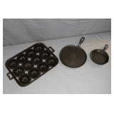 Cast Iron Muffin Pan, Skillet, and Fajita Skillet