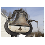 Cast Iron Perrin and Gaff Mfg. Dinner Bell