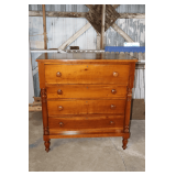 Victor H. Schiad 4 Drawer Cherry Chest of Drawers