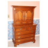 Lexington Oak 2 Piece Highboy Chest
