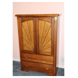 Lea 2 Door Wardrobe Cabinet