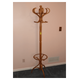 6 Ft. Oak Coat Rack