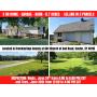 3 BR HOME - GARAGE - BARN - 8.7 ACRES - SELLING IN 3 PARCELS - ONLINE BIDDING ONLY ENDS TUES., JUNE 30TH @ 4:00 PM CDT