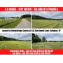 6.8 ACRES - CITY WATER - SELLING IN 4 PARCELS - ONLINE BIDDING ONLY ENDS WEDS., JULY 8TH @ 4:00 PM CDT