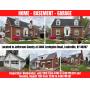 HOME - BASEMENT - GARAGE - LOCATED IN EAST LOUISVILLE - ONLINE BIDDING ONLY ENDS TUES., AUG. 11TH @ 4:00 PM EDT