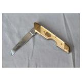 Taylor Cutlery Elk Horn Surgical 1981 Single Blade Pocket Knife