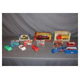 ERTL American Muscle 1984 Corvette Coupe, Gearbox 1930's Shell Delivery Truck, SpecCast 1960 GMC Pickup Truck, and Misc.