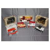 ERTL Ford Model T Runabout Delivery Coin Bank (Big A Auto Parts), Limited Edition ERTL 1905 Ford Panel Delivery Truck (Big A Auto Parts), ERTL 1913 Ford Model T Coin Bank (Case), ERTL 1913 Ford Model 