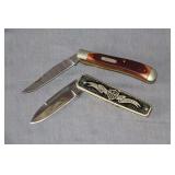 Parker Cutlery Imai 'The Spirit of America' One Blade Pocket Knife and Schrade Old Timer 194OT One Blade Pocket Knife