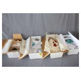 (3) The Hamilton Collection Porcelain Dolls, and The Ashton-Drake Galleries Porcelain Doll