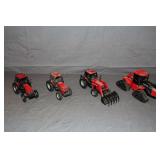 Case International Harvester Quadtrac 1996 Tractor, ERTL Case International 2294 MFWD with Loader, ERTL Case International 2294 Tractor, and ERTL Case International 2294 Tractor