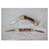 Schrade Lockback One Blade Pocket Knife, Solingen 2828XIX Two Blade Pocket Knife