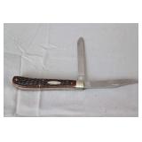 Case XX Two Blade Slimline Trapper Pocket Knife