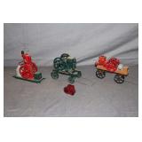 ERTL McCormick-Deering Model M Gas Engine, ERTL 1988 Gasoline Engine 2 HP, ERTL International Harvester Vertical Engine, Gasoline Hit and Miss Engine