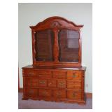 Magnolia Classics Eight Drawer Dresser with Mirror