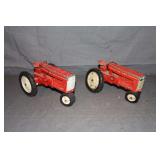 (2) Tru-Scale Tractors