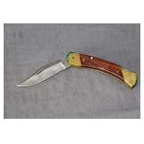 Schrade LB7 Uncle Henry Pocket Knife with Sheath