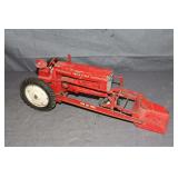 Carter Tru-Scale Red Tractor with Front End Loader
