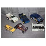 Nylint Steel Tots Step Van, 1994 Nylint Bandit Racer, Nylint Metal Muscle Slammer Truck, Nylint Metal Muscle Pro Street Truck, and Misc.