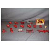 ERTL McCormick Farmall 350 Tractor, ERTL, Case, and International and Misc. Model Farm Implements