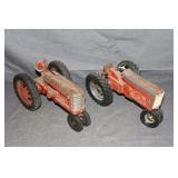 Hubley Kiddie Toy #490, Tru-Scale Tractor