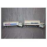 1999 Nylint Pillsbury Doughboy Tractor Trailer, Nylint Walmart 18-Wheeler Semi Truck and Trailer