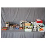 Mad Gab Game, Plastic University of Kentucky Cups, Whirley Warren Plastic Mugs, Various Brand Chocolate Tins, Christmas 96' Coca Cola Set, Corgi Classic Shell 1/64 Hauler, Mega Metal Die Cast Replicas