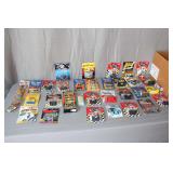 ERTL Dukes of Hazzard Die-Cast Replicas, Road Track Diecast Helicopter Replicas, Racing Champions Street Wheel Diecast 5 Pack, Racing Champions Stock Cars Replicas, and Misc. Die-Cast Replica Cars