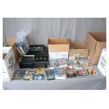 Two Drawer VHS Cabinet, Walt Disney VHS Movies, DVDs, CDs, and Misc. VHS Movies