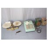 Remington Register, Penn Scale, and (2) Way Rite Scales