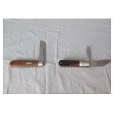 Case XX 62009 1/2 Barlow Pocket Knife, Case XX 11031 SH One Blade Pocket Knife