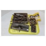 Brace Bits- Tool Rest- Rotary Planer- Sm Castings