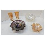 Carnival Glass Pieces