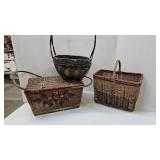 3 Sally Patchin Style Baskets